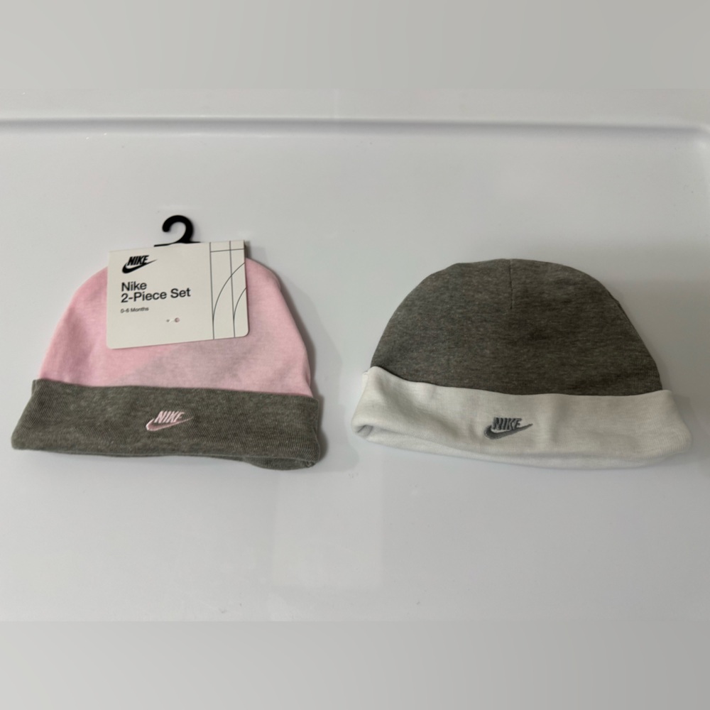 **NEW** Baby 2 Piece Nike Hat Bundle